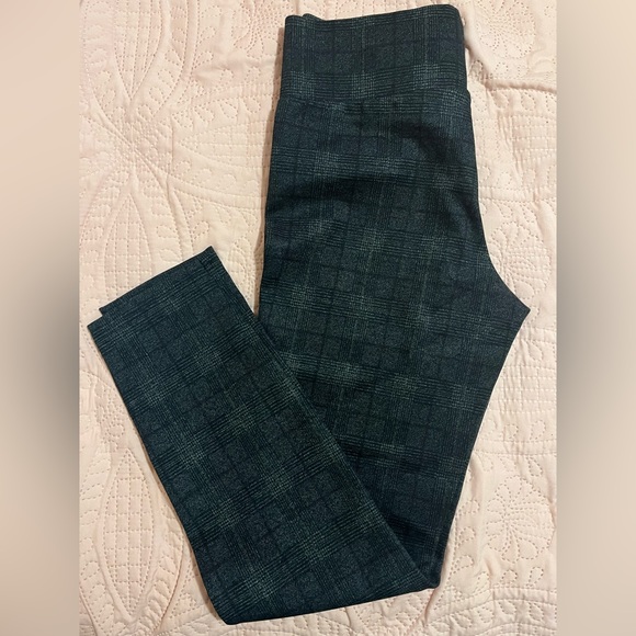 Pull-on glen pattern pants - Picture 2 of 5